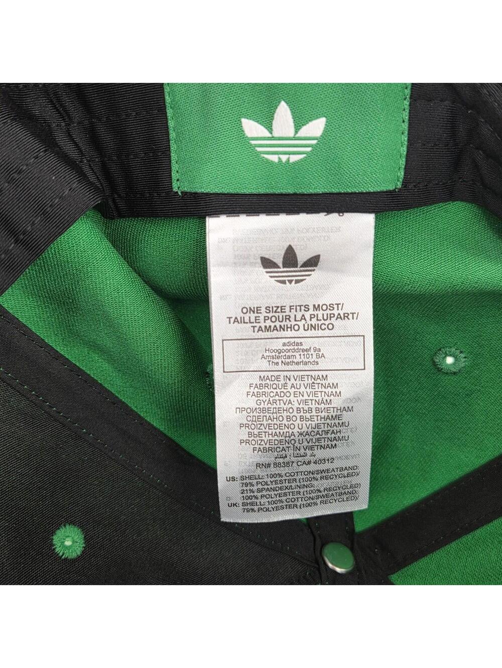 Adidas Originals Golf Tour Archive 5-Panel Patch Hat Green Adjustable Cap Hats - Picture 6 of 11
